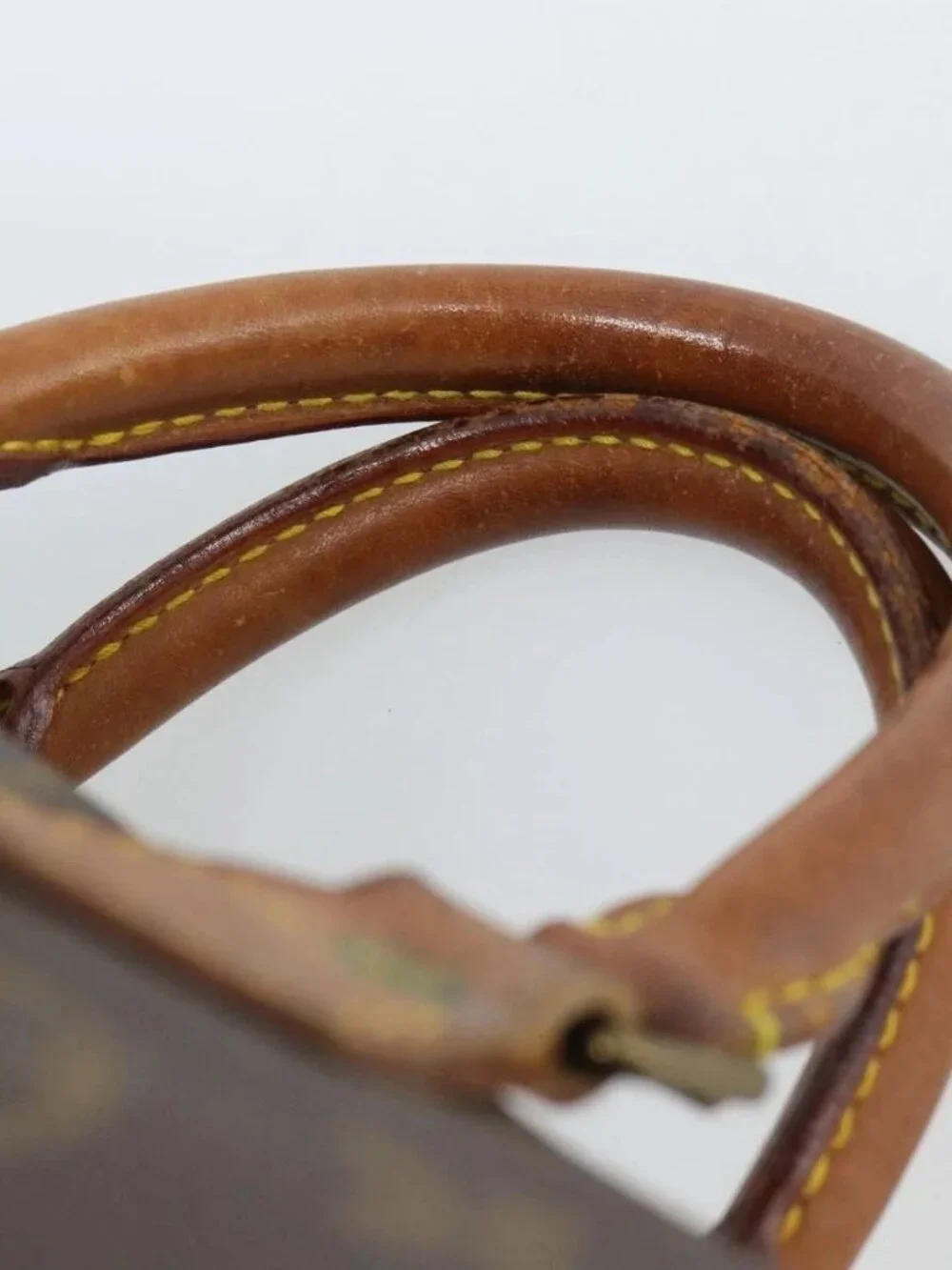LOUIS VUITTON Monogram Speedy 35 Hand Bag M41524 LV Auth 187939A